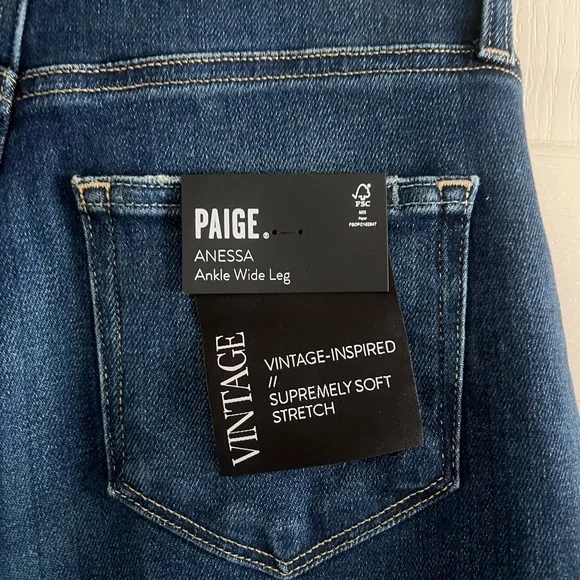 PAIGE Anessa Ankle Wide Leg - Picture 3 of 4